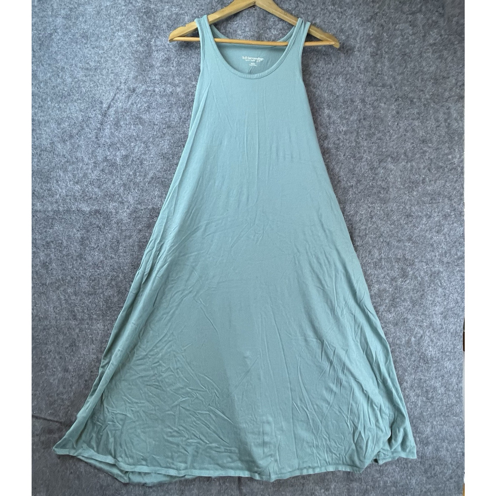 Soft Surroundings Dress XSmall Tank‎ Santiago Maxi Lounge Summery Flowy Comfy